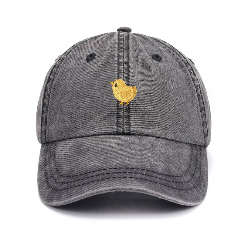 Baby Chick Baseball Cap Embroidered Cotton Adjustable Dad Hatembroidered Hatspersonalized Dad Capcustom Embroidered Hatembroidered Hat 1759375741439.png