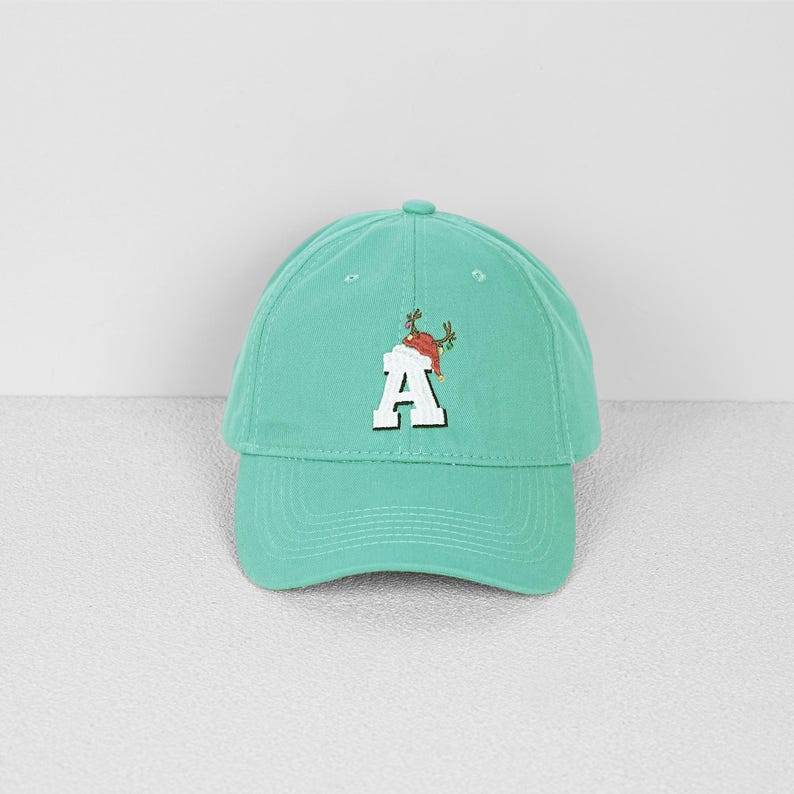 Christmas Initial Cap Embroidered Monogram Baseball Hats Personalized Gift Christmas Holiday Hat Merry Christmas Gift For Her 1759376180065.png