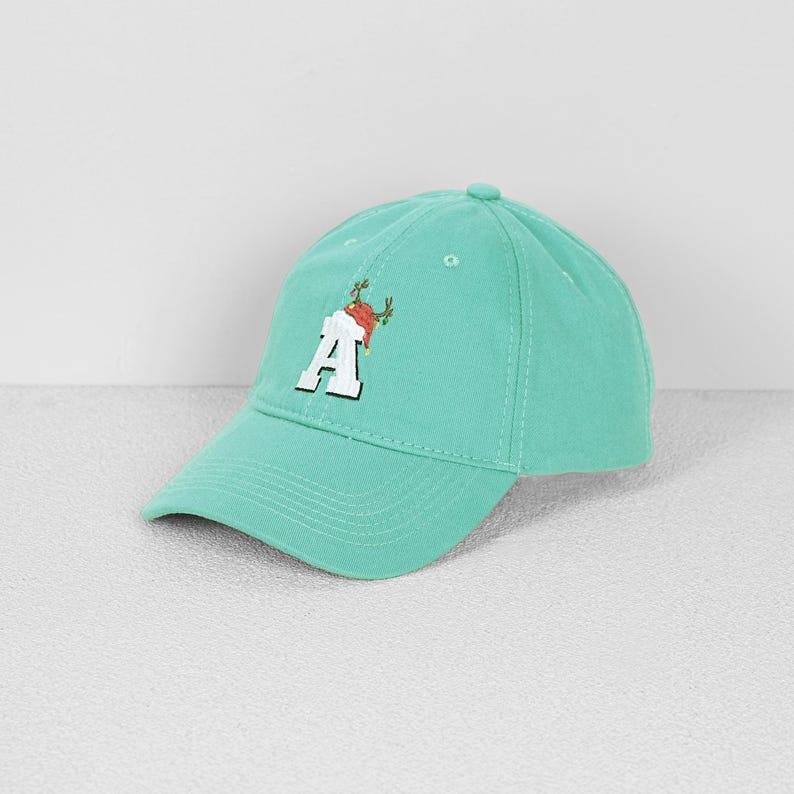 Christmas Initial Cap Embroidered Monogram Baseball Hats Personalized Gift Christmas Holiday Hat Merry Christmas Gift For Her 1759376180124.png
