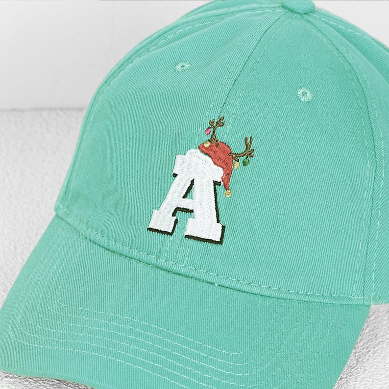 Christmas Initial Cap Embroidered Monogram Baseball Hats Personalized Gift Christmas Holiday Hat Merry Christmas Gift For Her 1759376180138.png