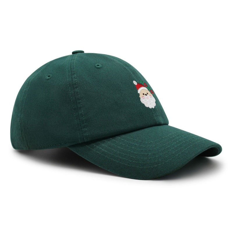 Embroidered Santa Face Dad Hat   Christmas Baseball Cap 1759377311286.png