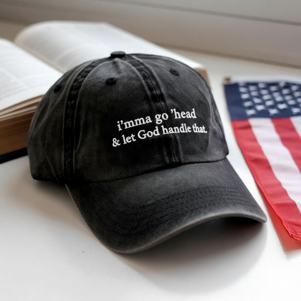  Imma Go Head  Let God Handle That Hat  Faith Embroidered Washed Cotton Cap  Christian Gift 1759378146866.png