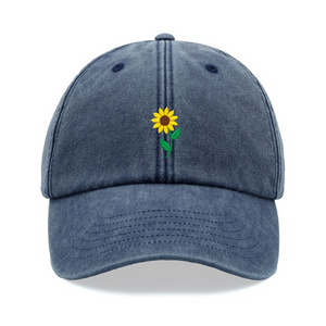 Sunflower Baseball Cap Vintage Washed Cotton Unisex Dad Hat Adjustable Funny Faded Sports Sun Mothers Day Flower Cute Summer 1759379649084.png