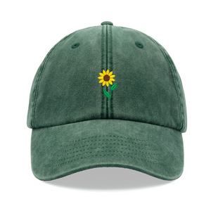 Sunflower Baseball Cap Vintage Washed Cotton Unisex Dad Hat Adjustable Funny Faded Sports Sun Mothers Day Flower Cute Summer 1759379649613.png