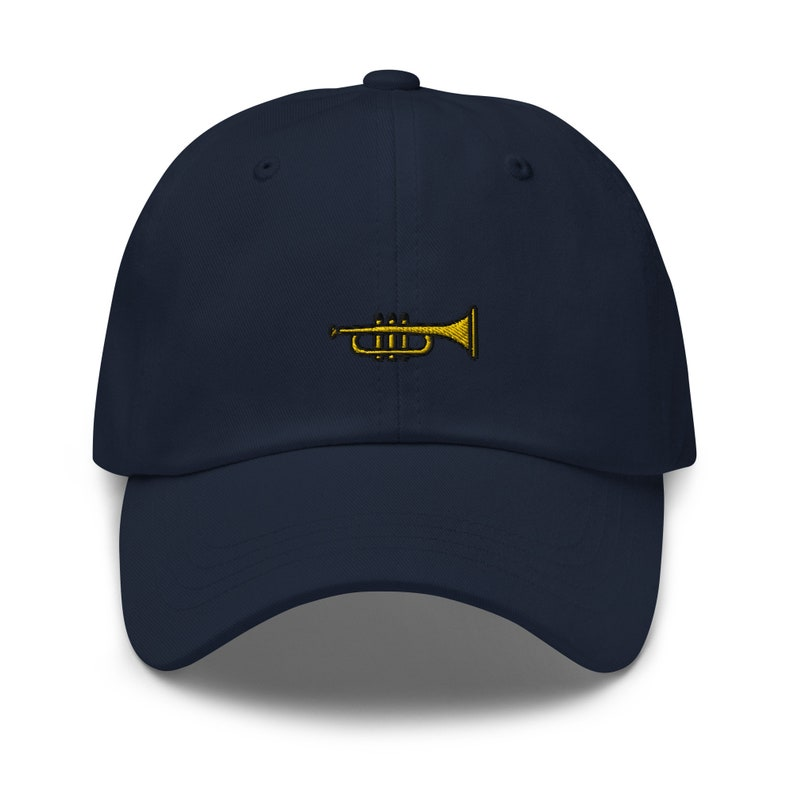 Trumpet Embroidered Dad Hat Unisex Cotton Twill Baseball Cap 1759379922952.png