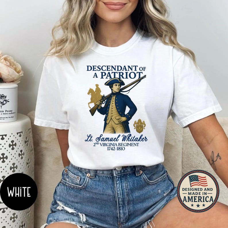 Custom Descendant Of A Patriot Tshirt Daughters Of The American Revolution Or Sons Of The American Revolution Shirt Dar Shirt Sar Shirt 1759390640301.jpg