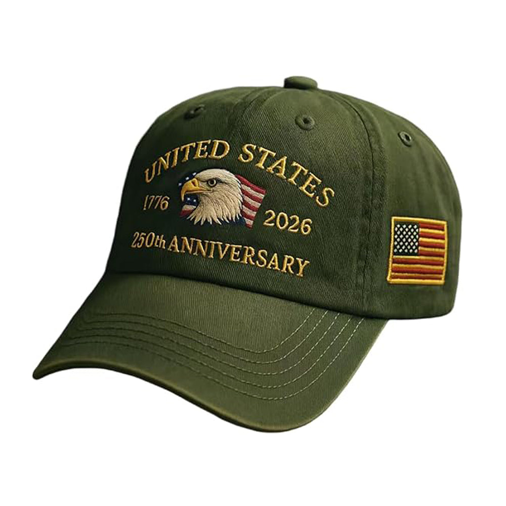 250th Anniversary Usa Baseball Capadjustable Retro Embroidered Hat For Men Women Gifts 1759460886858.jpg