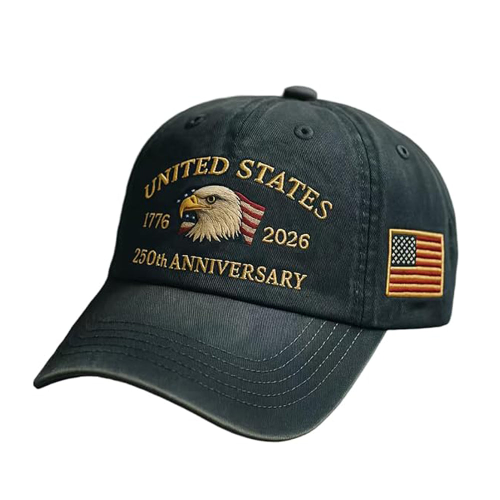 250th Anniversary Usa Baseball Capadjustable Retro Embroidered Hat For Men Women Gifts 1759460887559.jpg