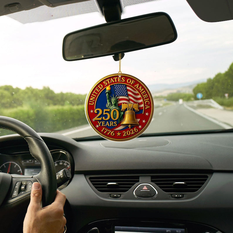250 Years Of America Ornament 1776 2026 Liberty Bell Decoration Patriotic Ornament American Independence Day Giftjuly 4 Decor 1759461732347.jpg