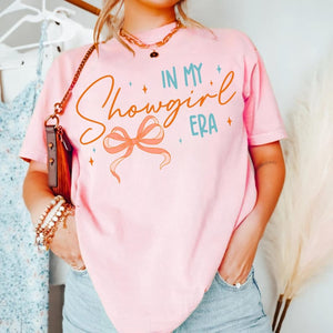 Showgirl Era Graphic Tee Showgirl Life Shirt Showgirl Shirt In My Showgirl Era Retro Western Cowgirl Outfit 1759545505233.jpg