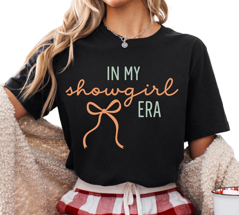 Vintage Showgirl Tee In My Showgirl Era Cotton Shirt 1759546482710.jpg