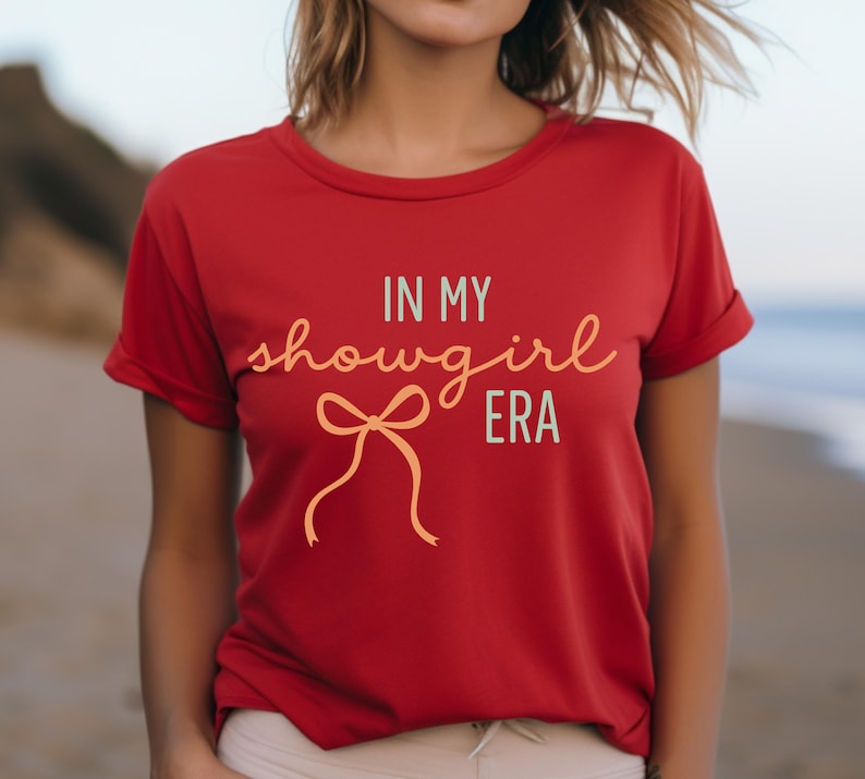 Vintage Showgirl Tee In My Showgirl Era Cotton Shirt 1759546498630.jpg