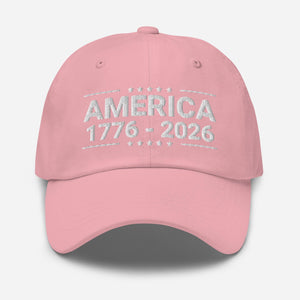 America 250th Anniversary Embroidered Cap 1776 2026 Patriot Hat 1759548773321.jpg