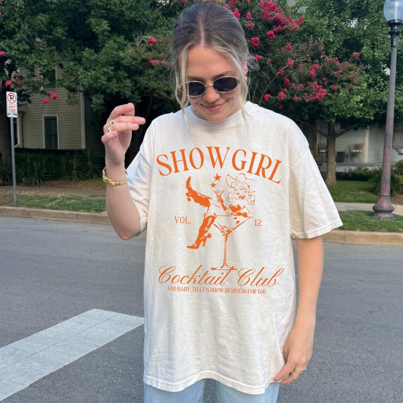 Life Of A Showgirl Shirt   In My Showgirl Era Shirt   Country Music Fan Merch Trendy Showgirl Tee Oversized Aesthetic Fan Gift 1759549137373.jpg