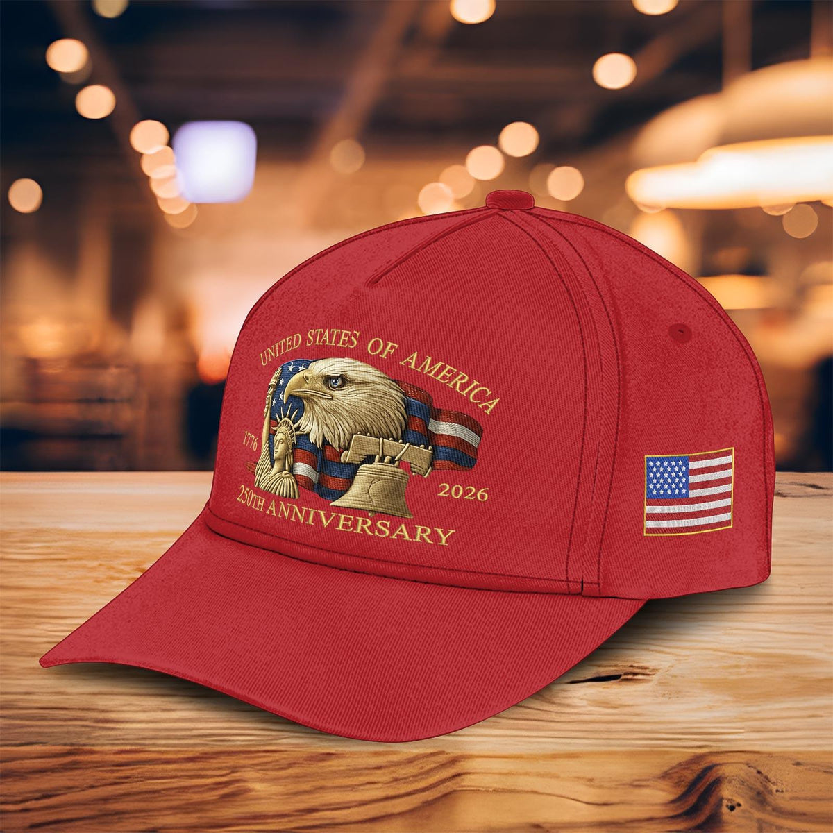 Cap Print 3d Usa 250th Anniversary 1776 2026 Print Hat Black Baseball Cap With Bald Eagle Liberty Bell  Statue Of Liberty 1759549272395.jpg