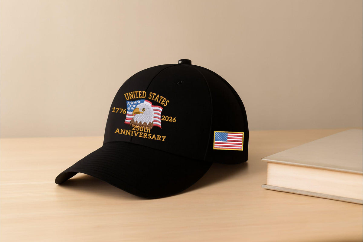 Usa 250th Anniversary Hat 1776 2026 Bald Eagle Embroidered Cap American Flag Patriotic Baseball Hat American Eagle Hat Us Tribute Cap 1759549529358.jpg