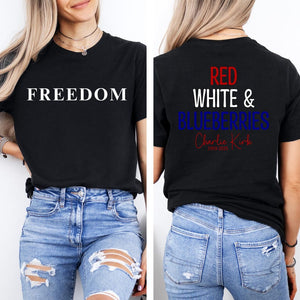 Red White And Blueberries Charlie Kirk Shirt Charlie Kirk 1993 2025 Freedom Shirt Charlie Kirk Shirt Justice For Charlie Kirk Shirt 1759714831986.jpg