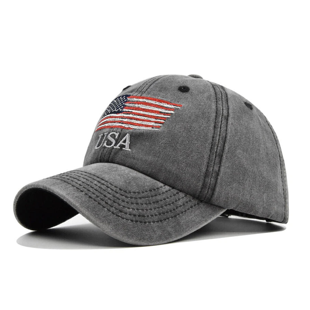 Adjustable American Usa Flag Embroidered Hat Baseball Cap 1759718123811.jpg