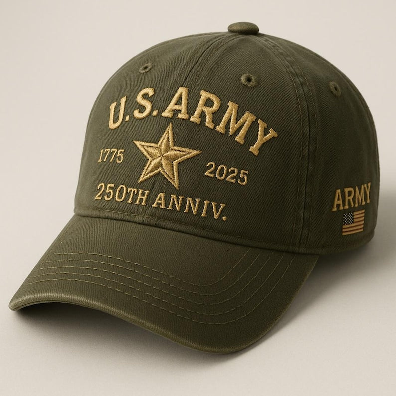 United States Army 1775 2025 Embroidery Cap Patriotic Usa Army Us Military Parade 250th Anniversary 2025 Hat 1759720925253.jpg