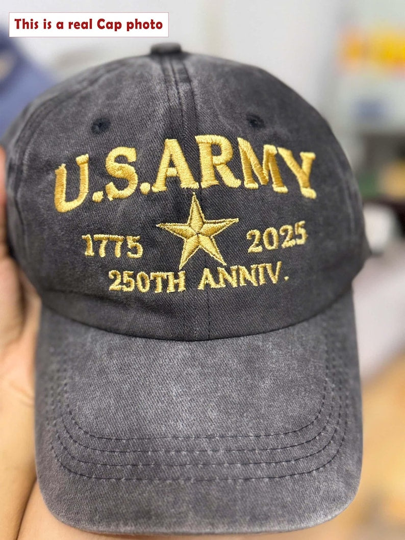 United States Army 1775 2025 Embroidery Cap Patriotic Usa Army Us Military Parade 250th Anniversary 2025 Hat 1759720925266.jpg