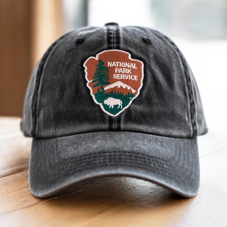 National Park Embroidered Cap   Washed Cap Park   Travelbaseball Hat  Nature Hat   Camping Hat   Road Trip Hat   Mountain Hat Hiking 1759721066508.jpg