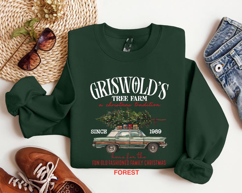 Grisworld Sweatshirt Grisworld Christmas Tree Shirt Christmas Movie Sweatshirt Family Christmas Sweatshirt Christmas Vacation Shirt 1759742777086.jpg
