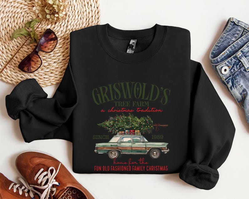 Grisworld Sweatshirt Grisworld Christmas Tree Shirt Christmas Movie Sweatshirt Family Christmas Sweatshirt Christmas Vacation Shirt 1759742777094.jpg