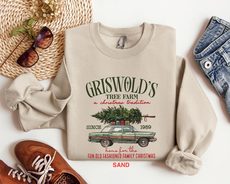 Grisworld Sweatshirt Grisworld Christmas Tree Shirt Christmas Movie Sweatshirt Family Christmas Sweatshirt Christmas Vacation Shirt 1759742777600.jpg
