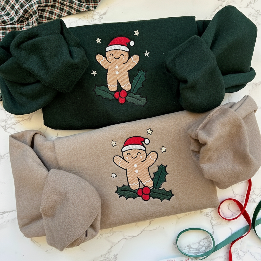 Embroidered Christmas Gingerbread Sweatshirt Holiday Sweatshirtgingerbread Man Embroidered Sweater Christmas Sweatshirt 1759802731131.png