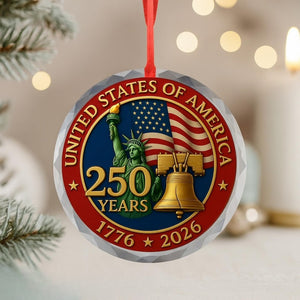 Usa 250th Anniversary Ornament Ceramic Glass  Acrylic Options 1776 2026 Patriotic Christmas Decoration 1759802926899.jpg