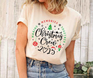 Christmas Crew 2025 Shirt Family Matching Christmas T Shirt   Sweatshirt 1759808870609.jpg