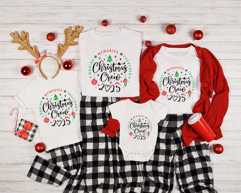 Christmas Crew 2025 Shirt Family Matching Christmas T Shirt   Sweatshirt 1759808871300.jpg