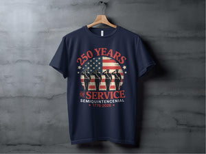 4th Of July Usa T Shirt Sweatshirt Hoodie 250 Years Of Serviceamerica 250 Anniversary Patriotic Shirt American Flag Gift 1759826188968.jpg