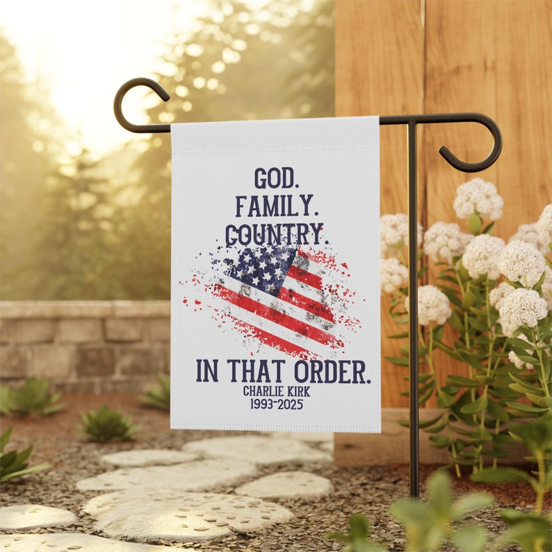 Charlie Kirk Garden Flag Republican Usa House Banner 1759830680357.jpg