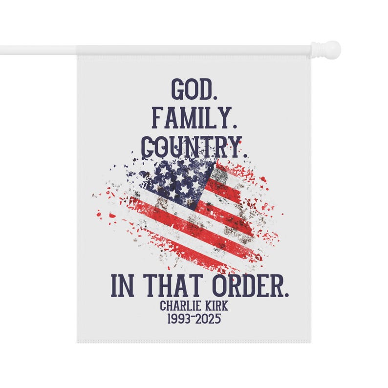 Charlie Kirk Garden Flag Republican Usa House Banner 1759830692026.jpg