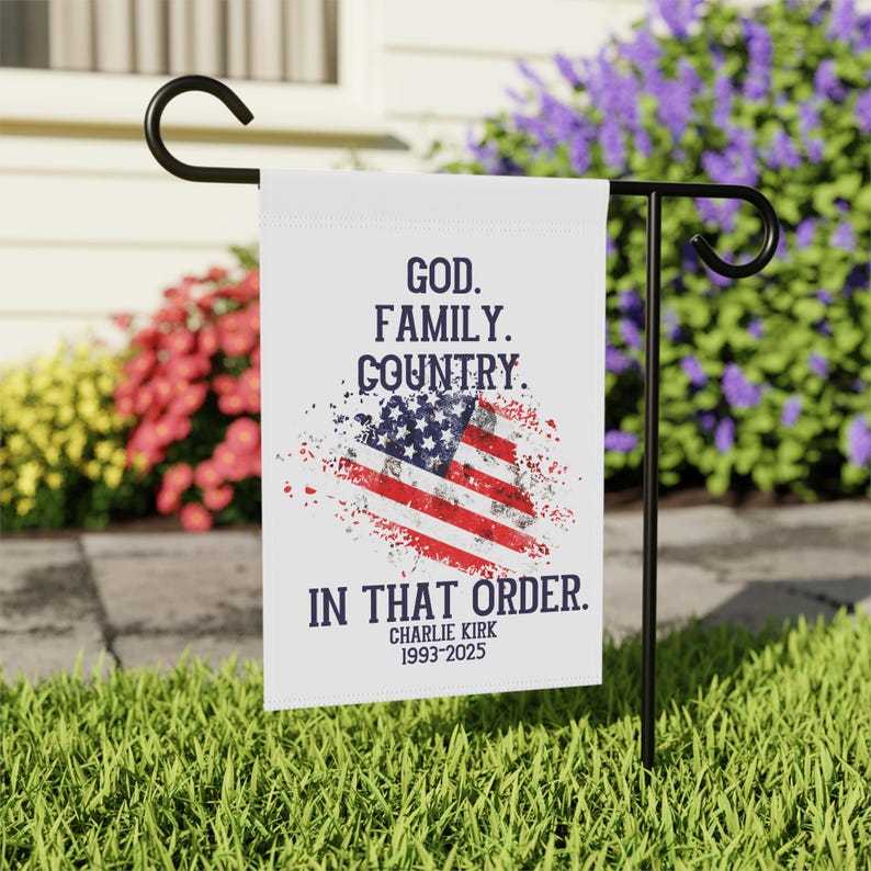 Charlie Kirk Garden Flag Republican Usa House Banner 1759830692557.jpg