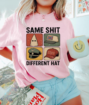 Same Shit Different Hat T Shirt Anti Trump Political Tshirt Funny Protest Graphic Tee Dark Humor Statement Sweatshirtdemocrat Humor Gift 1759832242226.jpg