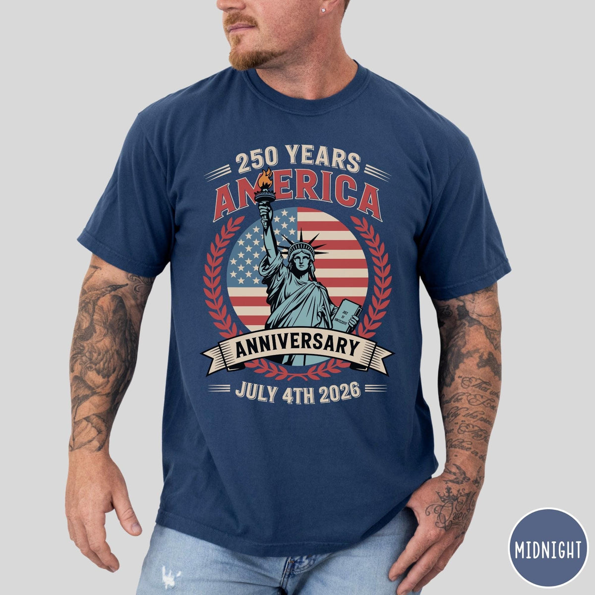 250 Years Of America Shirt Celebrate America Shirt 250 Years Anniversary T Shirt Patriotic Gift Commemorative Apparel 4th Of July Shirt 1759890591823.jpg
