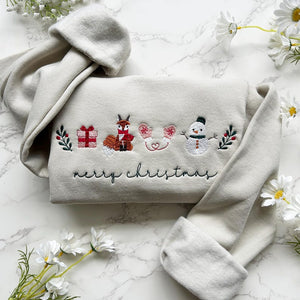 Embroidered Merry Christmas Family Sweatshirt Embroidered Cozy Christmas Coquette Crewneck Matching Family Sweatshirts Embroidered Gifts 1759894944461.jpg