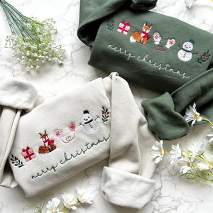Embroidered Merry Christmas Family Sweatshirt Embroidered Cozy Christmas Coquette Crewneck Matching Family Sweatshirts Embroidered Gifts 1759894944479.jpg
