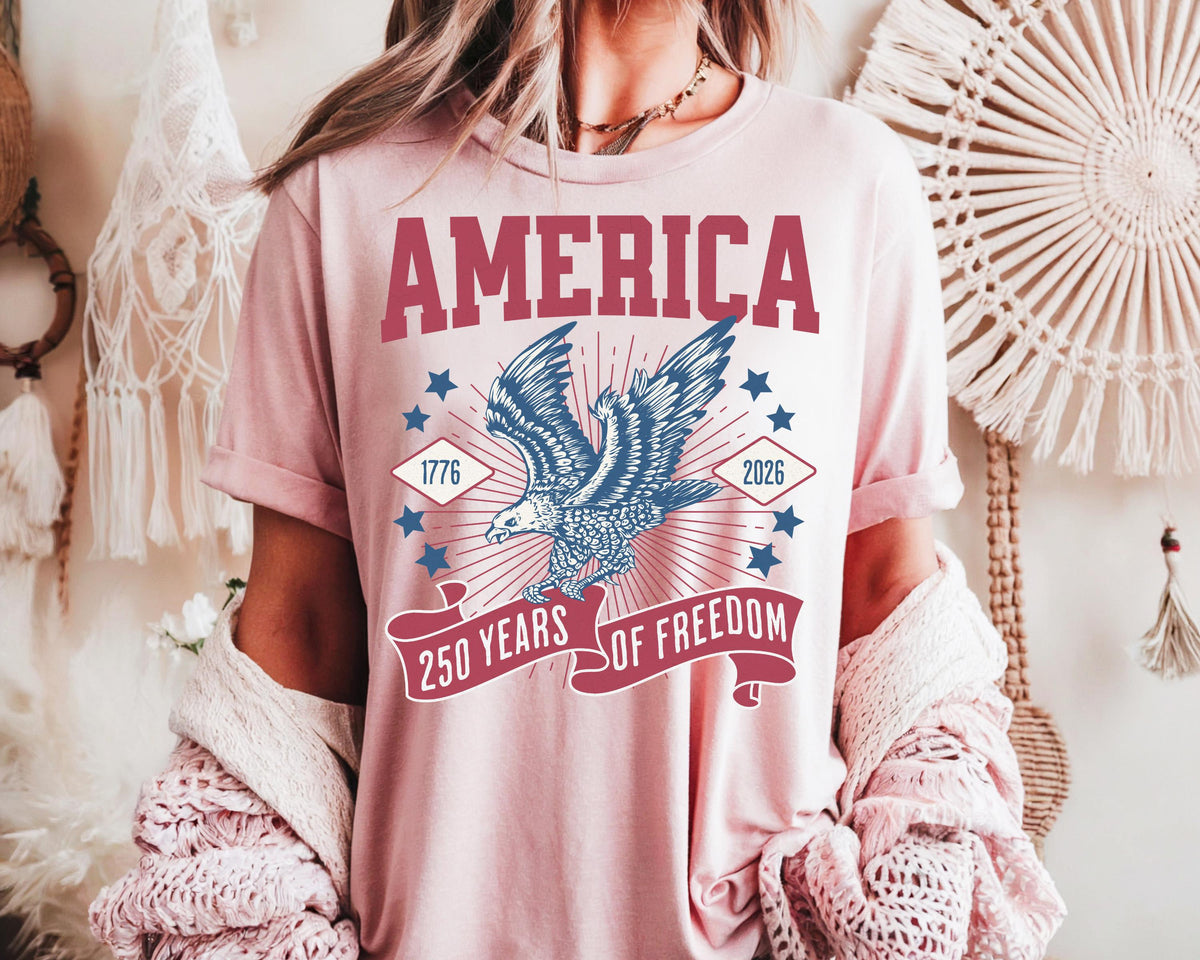 America 250 Anniversary T Shirts Patriotic Bald Eagle Tshirt 250th Anniversary Of Usa Shirt 250th Birthday America 250 Years Of Freedom 1759896338151.jpg