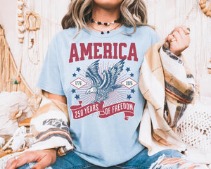 America 250 Anniversary T Shirts Patriotic Bald Eagle Tshirt 250th Anniversary Of Usa Shirt 250th Birthday America 250 Years Of Freedom 1759896338730.jpg