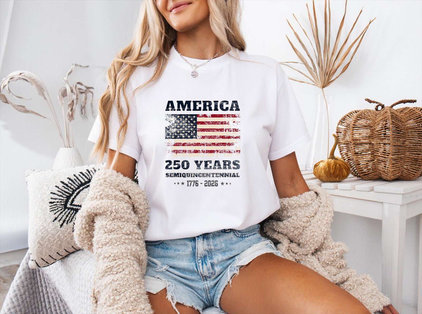 America 250 Years Comfort Colors Tee Vintage Usa Flag Shirt 1759896900337.jpg