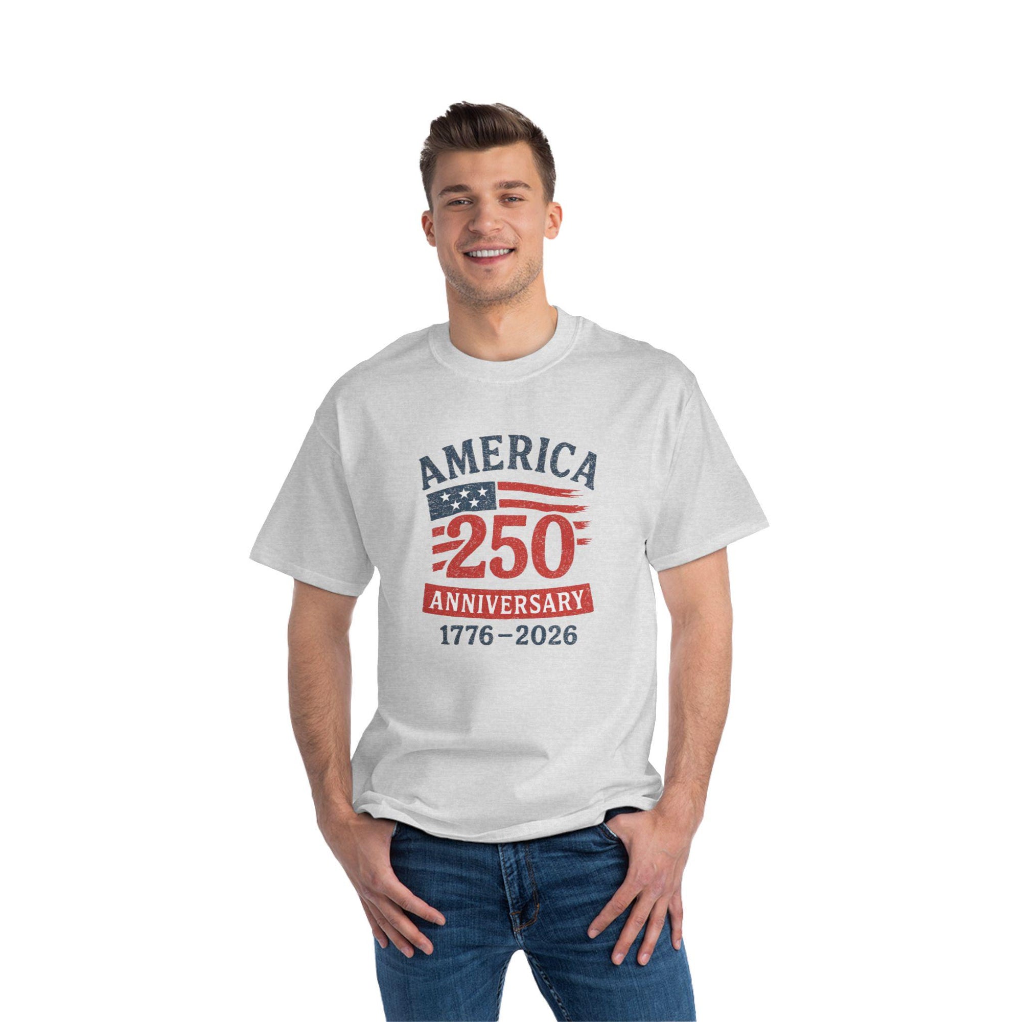 America 250th Anniversary 1976   2026 Relaxed Fit Tee   Political T Shirt Patriotic Shirt Graphic Tee Semiquincentennial Top 1759897027035.jpg