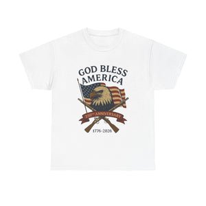 God Bless America 250th Anniversary T Shirt 1759908632301.jpg