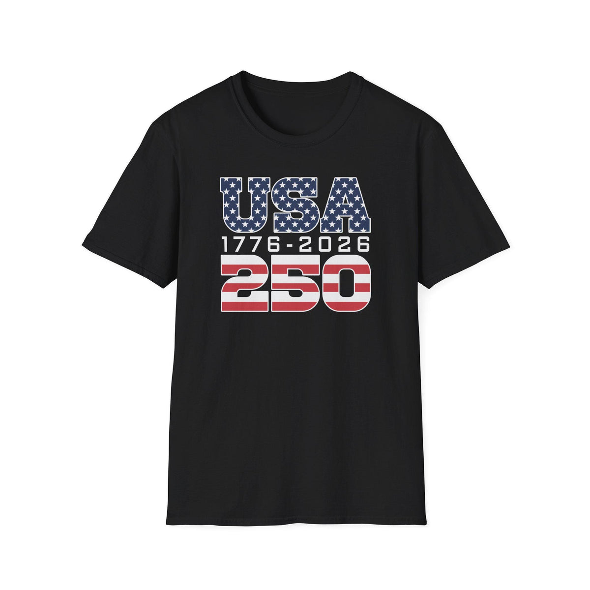 Patriotic Usa 250 T Shirt Usa 250th Anniversary Tee Unisex Graphic Shirt Independence Day Gift 4th Of July 1776 1759909166412.jpg