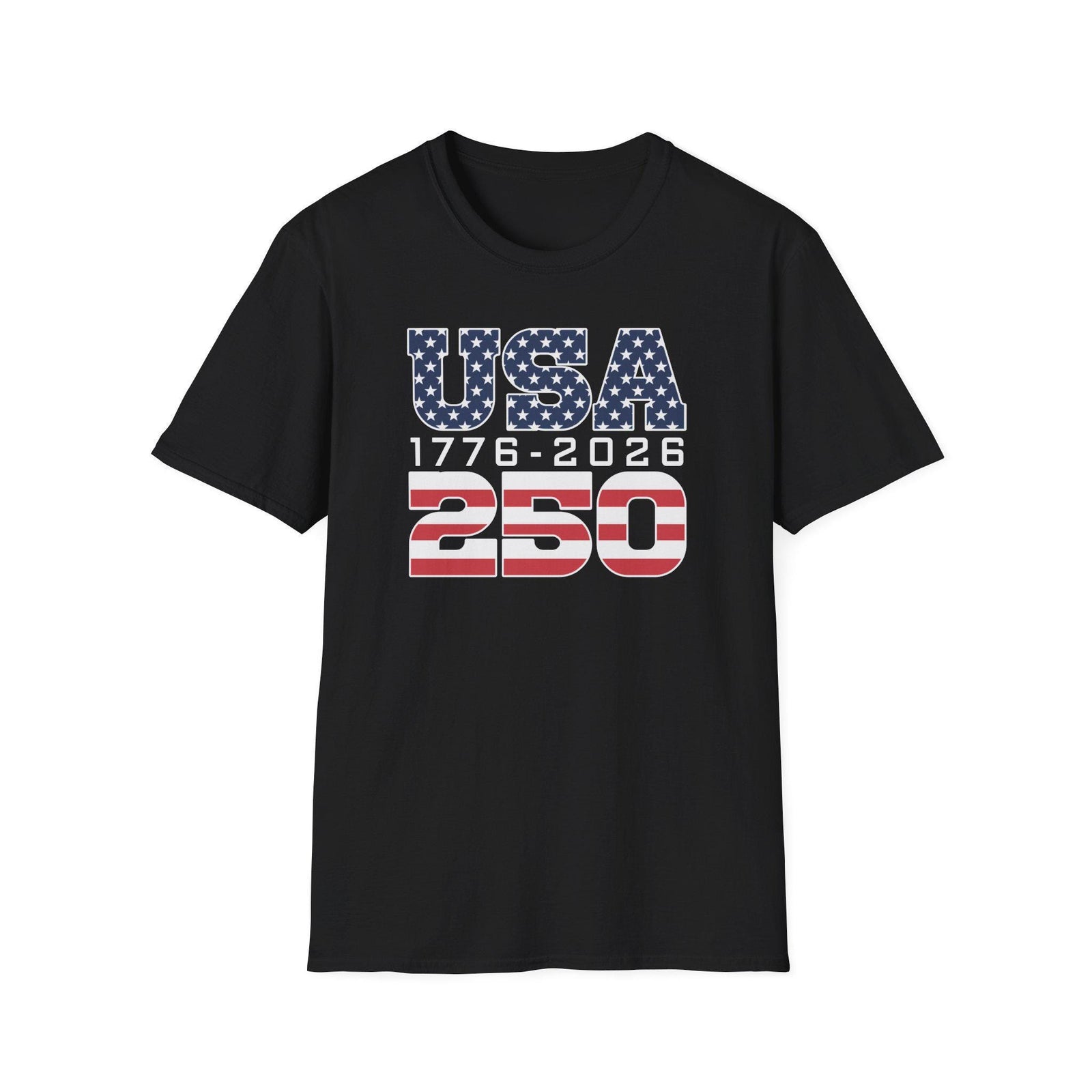 Patriotic Usa 250 T Shirt Usa 250th Anniversary Tee Unisex Graphic Shirt Independence Day Gift 4th Of July 1776 1759909166412.jpg