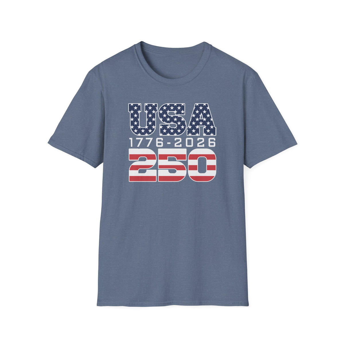 Patriotic Usa 250 T Shirt Usa 250th Anniversary Tee Unisex Graphic Shirt Independence Day Gift 4th Of July 1776 1759909166483.jpg