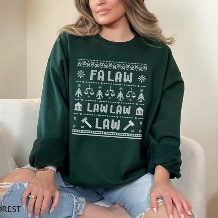 Lawyer Christmas Gift Funny Lawyer Sweatshirt Gift For Lawyer Ugly Christmas Sweatshirt Law School Gift Attorney Holiday Sweater 1759912178810.jpg