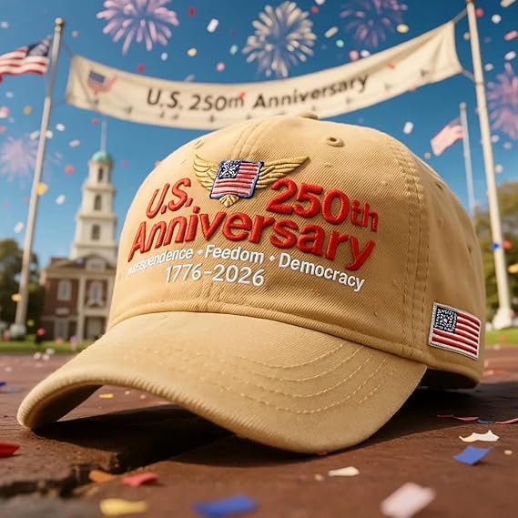 Us 250th Anniversary Hat Patriotic Adjustable Baseball Cap 250th Anniversary Usa Hat For Men Women 1759978195087.jpg